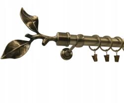 ESTAdeco Függönykarnis fi25mm Arany Antik 160cm Ág (karnisz I fi25 Złoto Antyk Gałązka)