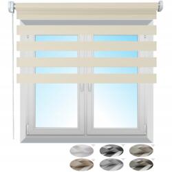 ESTAdeco Roló Falra Szerelhető Nappal és Éjszaka Prestige 25 anyagból, Egyedi Méretre Készítve 140x240cm (Roleta ŚCIENNA D/N PRESTIGE 140x240)