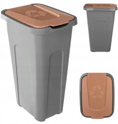 Kadax Szemetes Kuka Szelektív Hulladékgyűjtő 30L Vödör Szemetes Fedéllel (K10575)