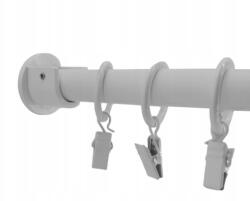 ESTAdeco Függönysín falba süllyeszthető 19mm Fehér 160cm lux (karnisz I 19mm BIAŁY wnękowy 160 cm lux)