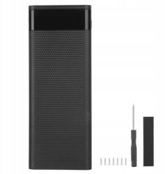  Hordozható Powerbank Ház Diy 8X18650 Fekete Usb 5V 2A Fekete (89e2f5d8-0253)