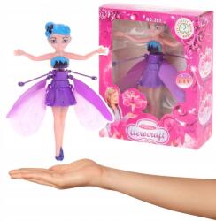  Repülő Mágikus Világító Tündér Kézzel Vezérelt Játékbaba Szárnyak Usb (Wróżka latająca)