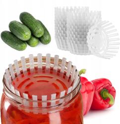 Kadax Nyomógombok Befőttesüvegekhez Uborka Savanyító Szűrő FI100 20 db (K7634)