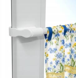 Imperia Deco Mini Függönyrúd, Teleszkópos, Állítható, Fúrás Nélkül, 45-75 CM (MINI KARNISZ 45-75 CM BIAŁY TELESKOPOWY)