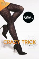 Gatta Harisnya Gatta Crazy Trick wz. 02 50 den fekete Nero méret L Halloween (00066Y020290)