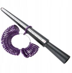  Ékszerész Mérő Szett Ujjmérethez, Gyűrűkhöz, Karikagyűrűkhöz Tüskés Méretállítóval (ZP14169)