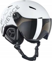 Black Crevice Sísisak Black Crevice Vail With Visor Carbon White Black L 58-61cm (9120090705171)