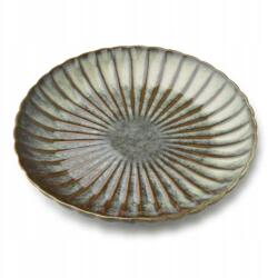 Mondex Ebédlő tányér skandináv porcelán zöld Evie Green 27cm (HTPT5684)