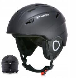  Sí- és snowboard sisak fülvédővel, M-es méret (55-58 cm), fekete, unisex (5902003100198 05902003100198 59020031001980)