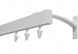 ESTAdeco Lakás Sínfüggöny Alu Fehér Prestige 180 CM (KAR SZYNOWY APARTAMENTOWY BIAŁY PRESTIGE 180)