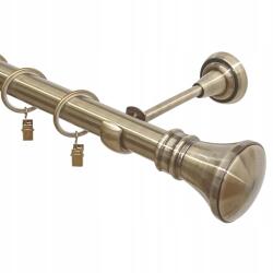 Imperia Deco Egysoros Fém Függönykarnis 25 mm Arany 200 cm (KAR.MET. I 25 200cm MONACO ZŁOTO)