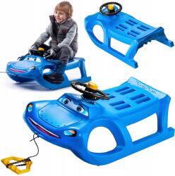 Kadax Szánkó Műanyag Csúszda Kormánykerékkel Gyerekeknek Lesikló Erős (K6415)