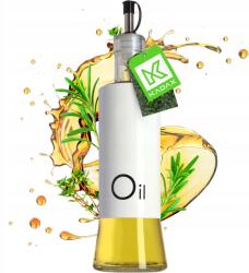 Kadax Olívaolaj Üvegpalack Adagolóval 320 ml Ecet Olívaolaj Adagoló Fehér (5903699415801)