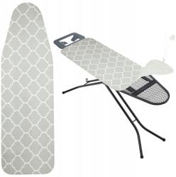 Kadax Vasalódeszka Huzat Felhúzható Alátét 132x48cm Szürke (K9681)