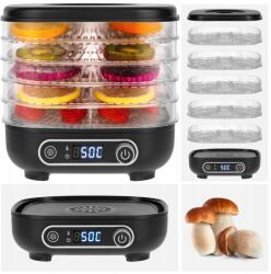 Teesa Zöldség-gyümölcs szárító, 300W, 5 szűrő, LCD kijelző (TSA3033)