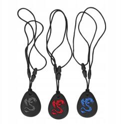  3 Db Logopédiai Terápiás Rágóka Gyerekeknek, Nyaklánc, Anti-stressz (2015220016611)