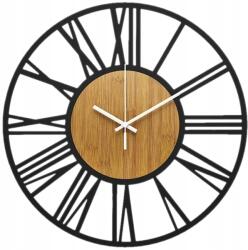 Nobo Kids 3D Falióra, Fém, Vintage Római Számos, Loft Stílusú, 40 cm-es, Csendes (CH-227523)