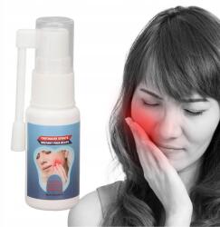  2 Db Fogfájás Folyadék Természetes Gyógynövényes Fogszuvasodás Elleni Spray Protézis Fájdalom 20ML