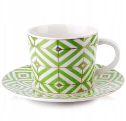 Affek Design Porcelán csészealj zöld 240 ml (5902643328662)