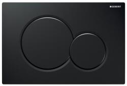 Geberit Sigma 01 kettős öblítésű működtetőlap, műanyag, fekete (115.770.DW.5)