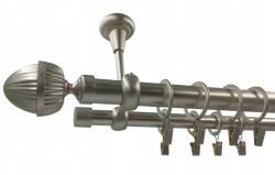 ESTAdeco Függönysín Szett Mennyezetre 25+19mm Szatén 160cm Milano (karnisz Sufitowy fi25+19 Satyna MILANO)