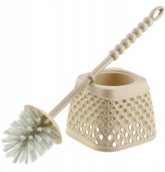 Kadax Wc Kefe Bézs Wc Fürdőszoba Wc Szabadon Álló Műanyag (K9622)