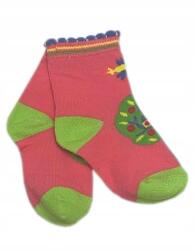 Lány zokni fával rózsaszín 19-20