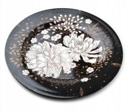 Affek Design Dekorációs tányér Blanche Colours Fehér rózsa (5902643374232)