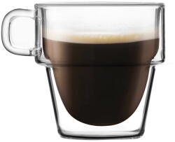 Vialli Design 6 db-os eszpresszó pohár szett 150 ml Senso dupla (7435/Sonate)