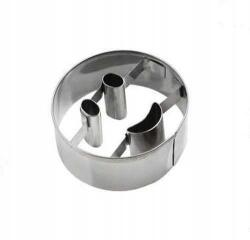 Zenker Sütikiszúró forma, mosolygós arc Zenker, 6 cm átmérő (220606)