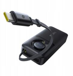 Baseus Powerbank Baseus Os Free2Pull 10000mAh 30W +kábel (fekete) (6932172659653)