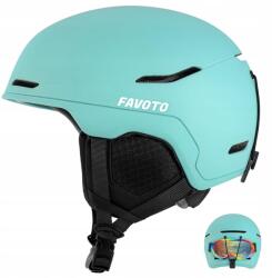  Sí- és snowboard sisak fülvédővel, L-es méret (57-61 cm), fekete, unisex (5902003100860 05902003100860 59020031008600)