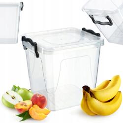 Kadax Ételtároló Doboz Uzsonnás Doboz 3, 7L Fedéllel (K9407)