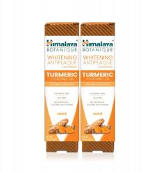 Himalaya Botanique Kurkumás Fogfehérítő Fogkrém Fluorid Nélkül, 113g 2db (28008638)