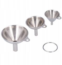  3 Db Rozsdamentes Acél Tölcsér Mini Tölcsér (3118210187711)