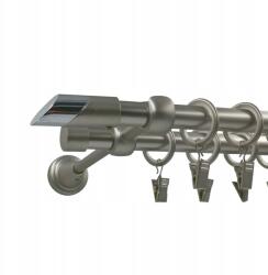 ESTAdeco Függönykarnis Dupla Fém színes szatén mix végek 16+16 mm 180 cm (karnisz II 16mm MIX Satyna)