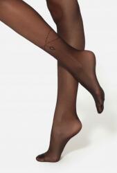 Gatta Mintás harisnya Gatta Silver Party 12 20 den fekete nero-ezüst színben, 3-as méret