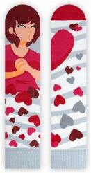 Nanushki Női zokni 36-39 Valentin-napi ajándék (NAN-HF-69)