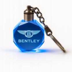 Bentley Stílusos Bentley Led kulcstartó, 7 színben, megvilágított Ideális ajándék