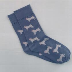  Mopsz mintás zokni 36-40-es