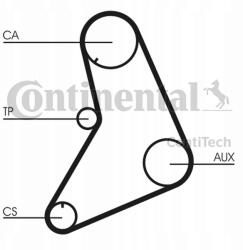 Contitech Vezérműszíj CT685 Vw 2, 4 Lt benz. (119 z. ) Ford Contitech