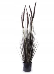 Artpol Mesterséges fű magas dekoratív növény egy cserépben (132875)