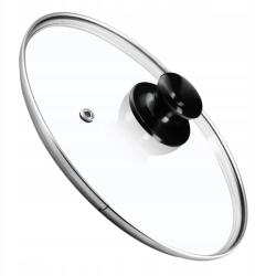 Kadax Üvegfedő 30 cm Serpenyő Fedő Univerzális Hőálló (K7891)