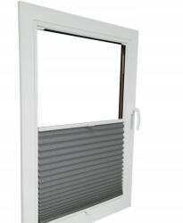 Imperia Deco Redőny Pliszírozott Redőny Sötétítő 100% Pliszé Szerelés Az Üvegre 1x1 cm (Plisa 1x1 Blackout PREMIUM)