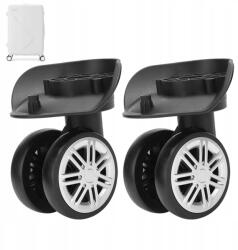  Univerzális Görgők Kerék Kerekek Bőröndhöz Táska Alkatrész Poggyász Alkatrészek 2db (00092711)