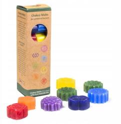 Yogi & Yogini Illatos viaszok kandallókhoz 7 csakra 1 ajándék, bio, Fair Trade (8720088291832)