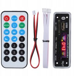  Bluetooth 5.0 MP3 Lejátszó Modul Aux Rádió Usb Távirányító Fekete (XD07157-01)