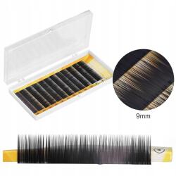  0, 10 mm-es Természetes Szempilla Tincsek, Selymes, Dús, 9 mm (JM05344-01)