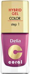 Delia Cosmetics Coral Hybrid Gel körömlakk zománc No. 21 fukszia 11ml (135045817)