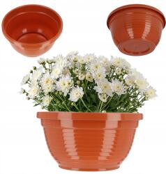 Kadax Temetői Tál Műanyag Sírkő Temetői Kaspó Krizantém 20 cm (K2831)